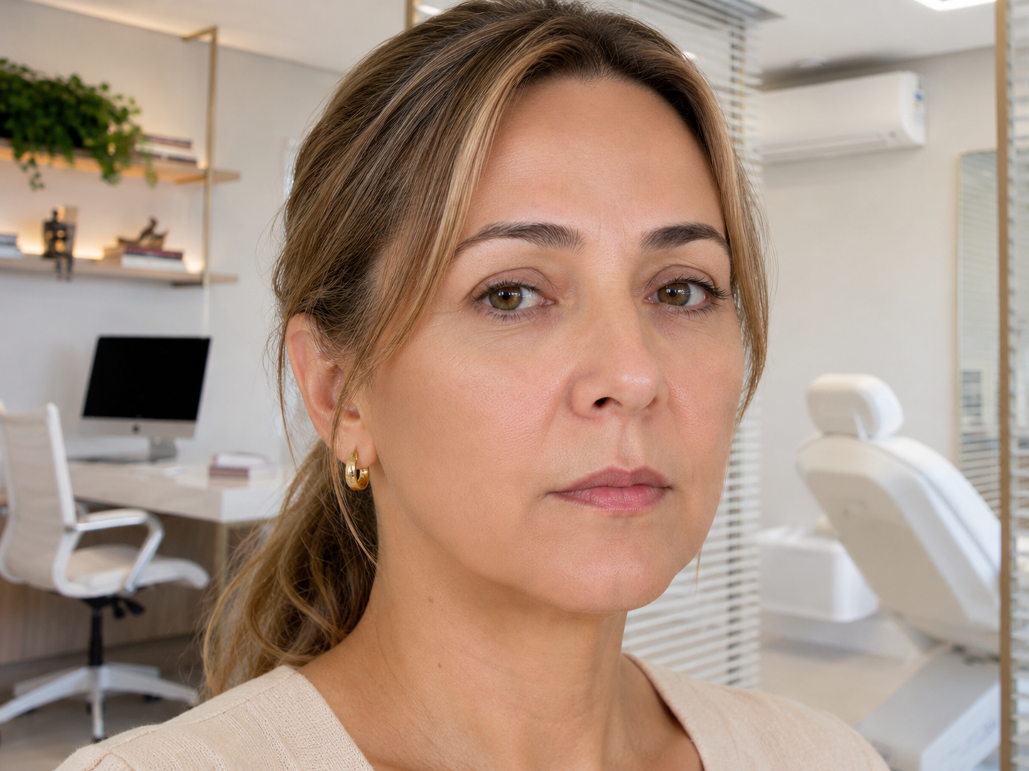 Após o tratamento com Volnewmer para melhora da firmeza da pele